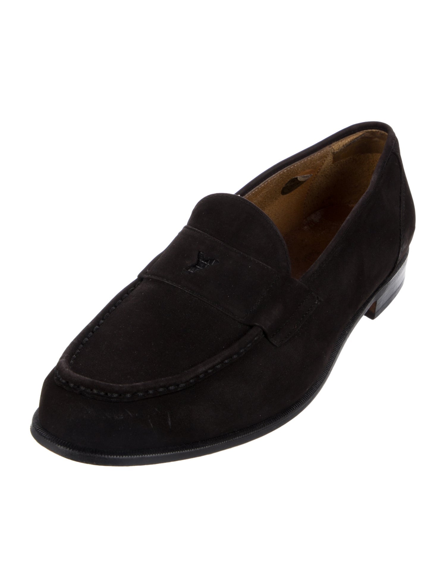 Yves Saint Laurent Suede Dress Loafers